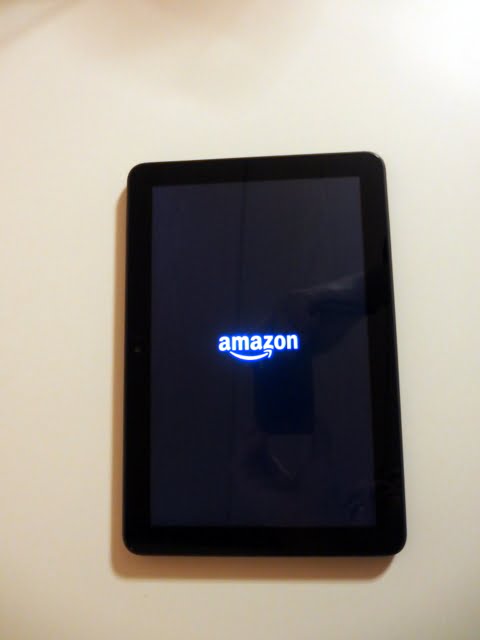 Fire HD 8 plus 1st-boot poweron